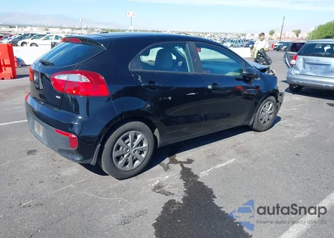 2017 Kia Rio Lx from USA, damaged, VIN KNADM5A38H6036567